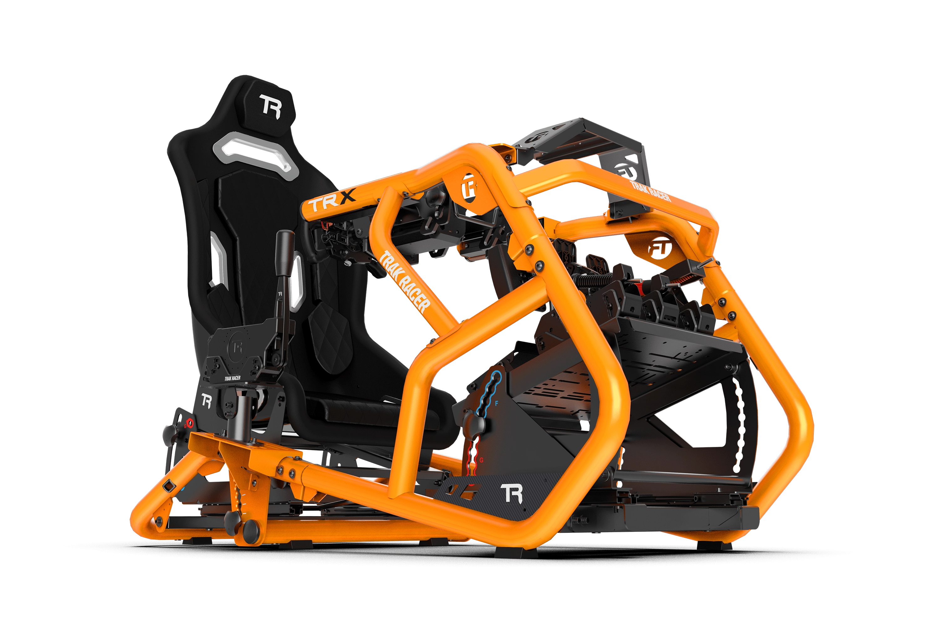 Trak Racer TRX V2 Cockpit Simulateur Orange Sunset
