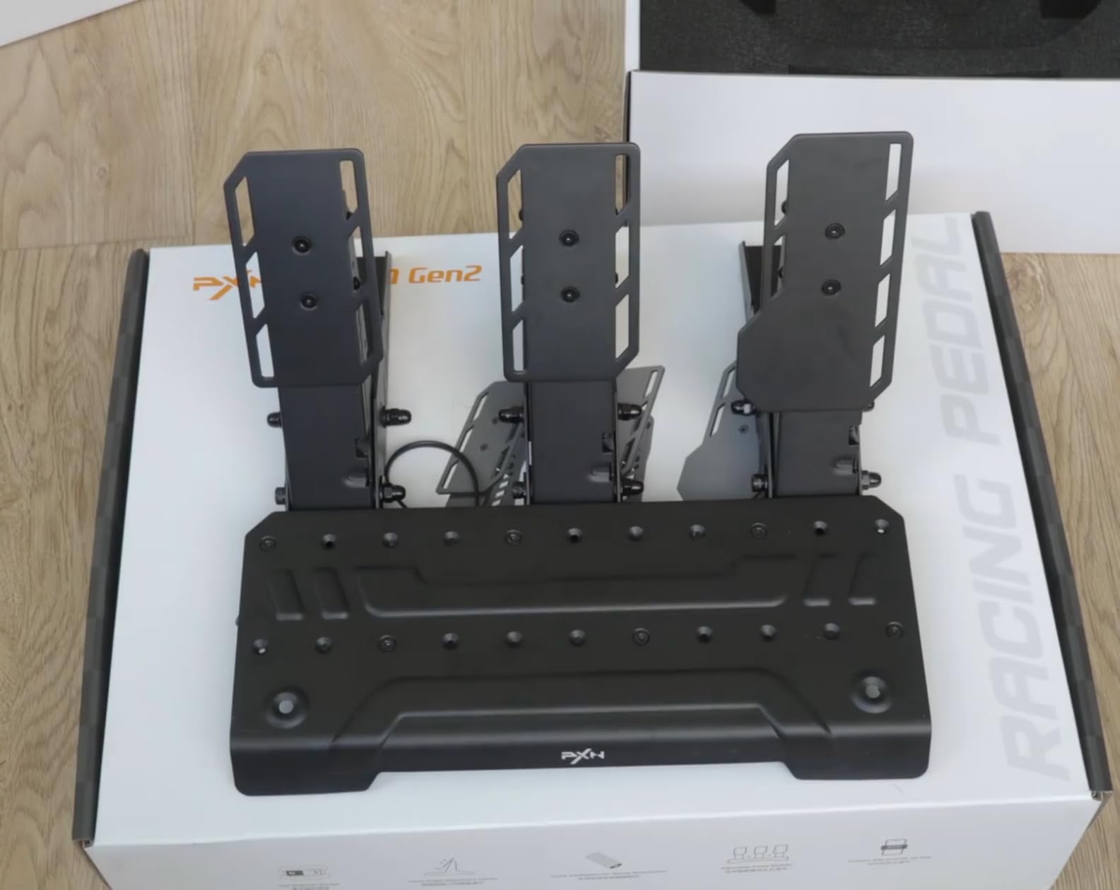 PXN PD HM GEN2 pédalier gaming PC effet Hall force réglable