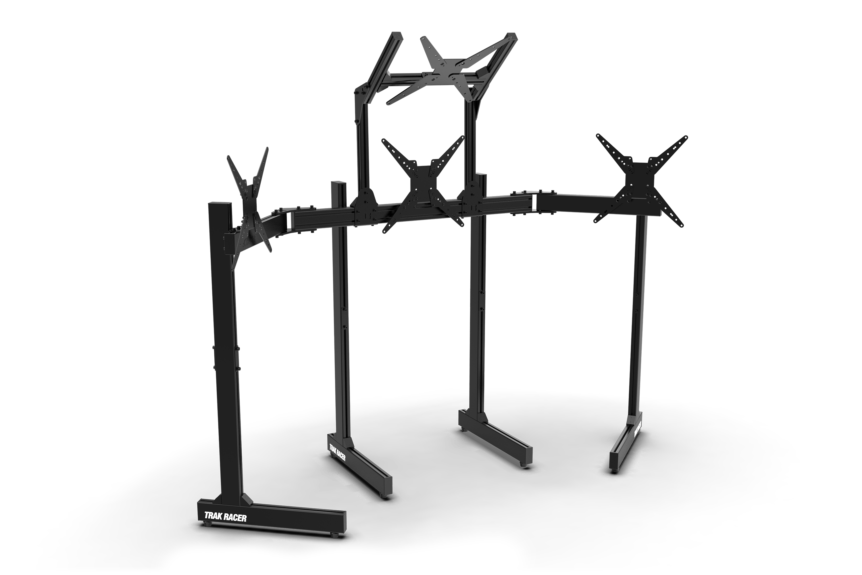 Trak Racer TR80S support 4 écrans 55" autoportant