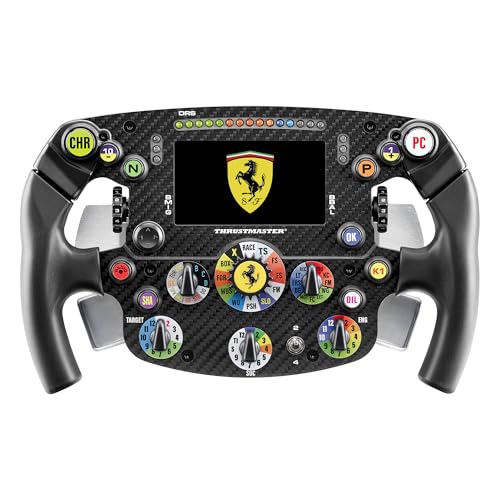 Thrustmaster Formula Ferrari SF25 volant carbone LCD PS5/PC