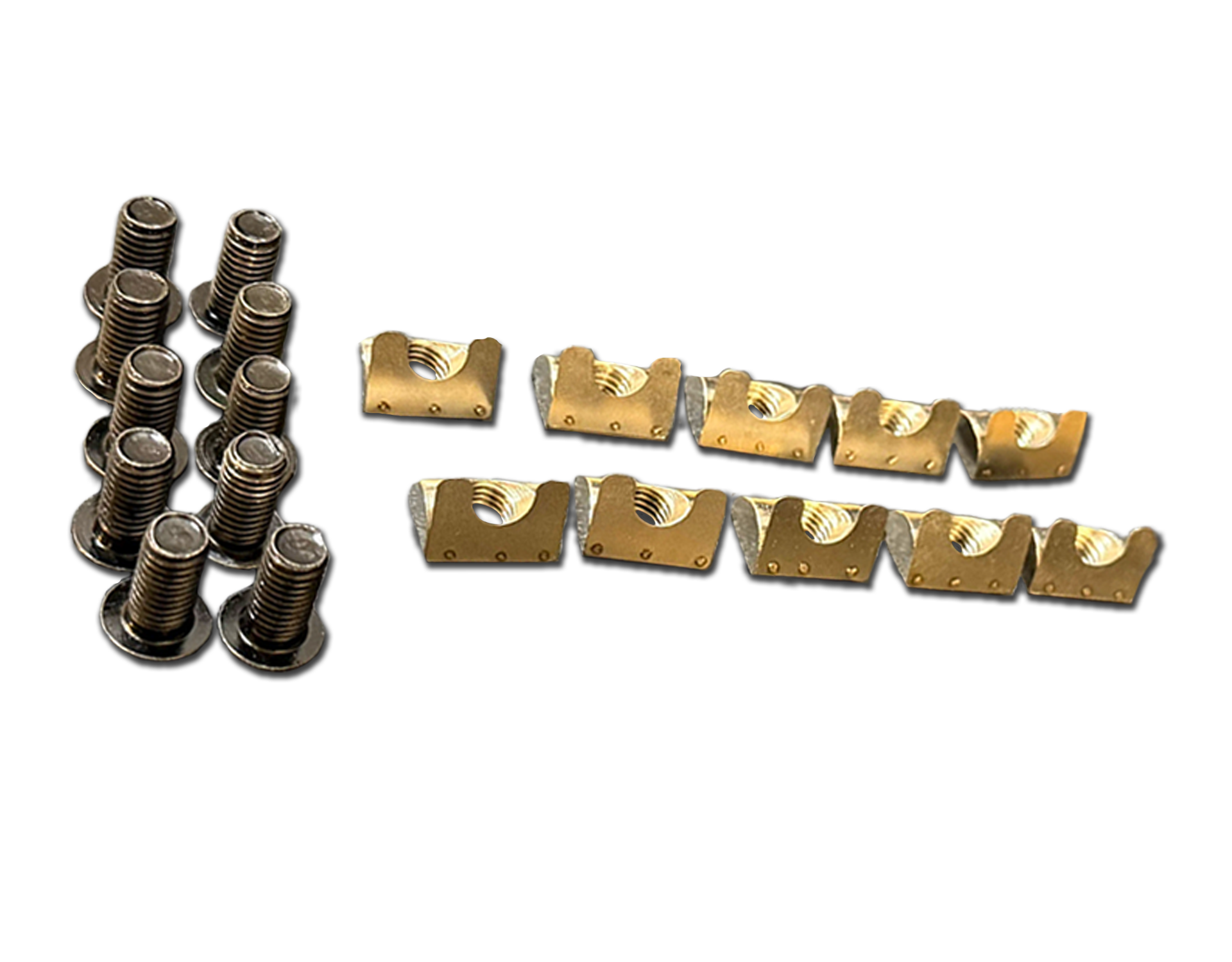 Trak Racer TR80S Vis M8 Écrous T-Slot 8mm Lot de 10