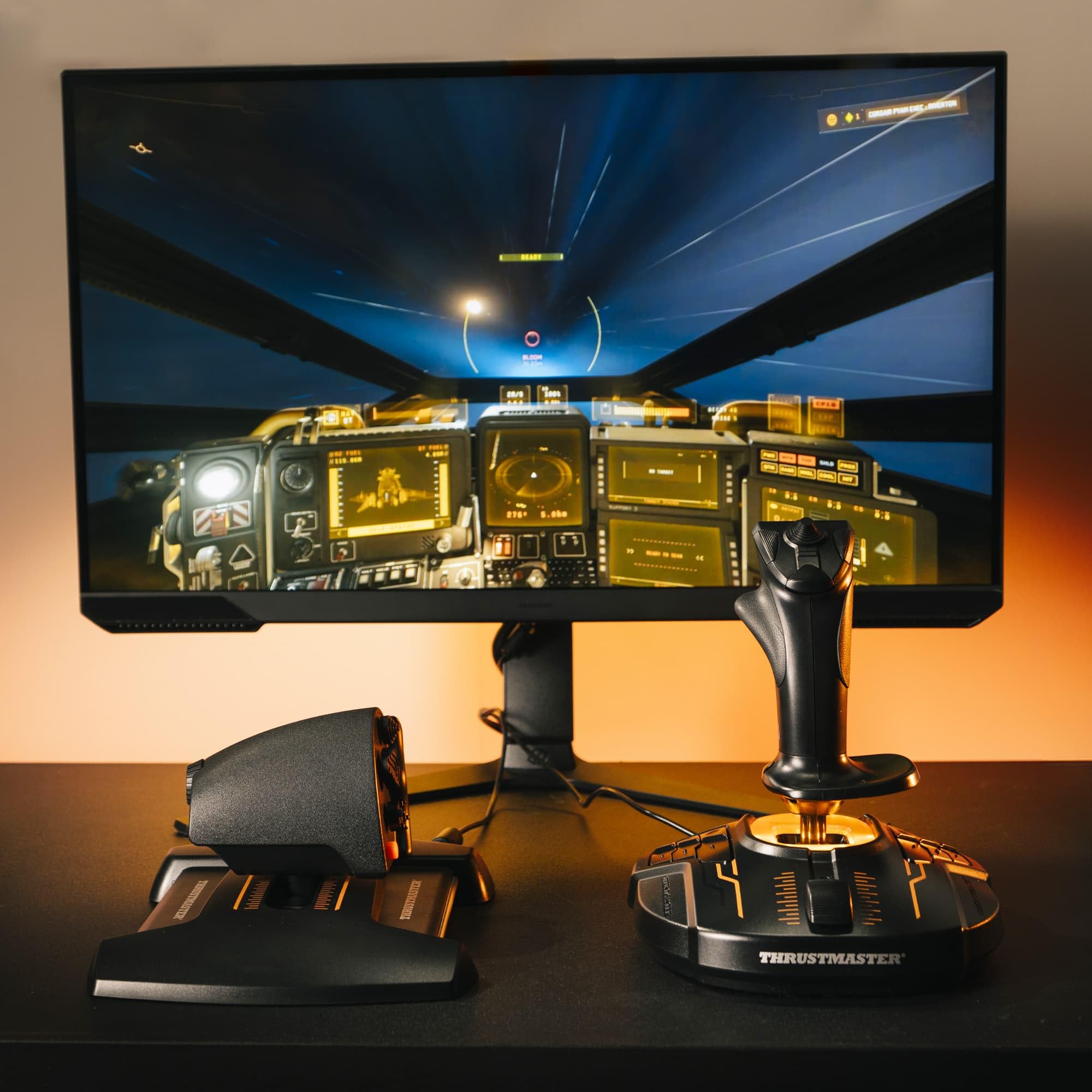 Thrustmaster T.16000M FCS Pack Hotas Stick Gaz PC