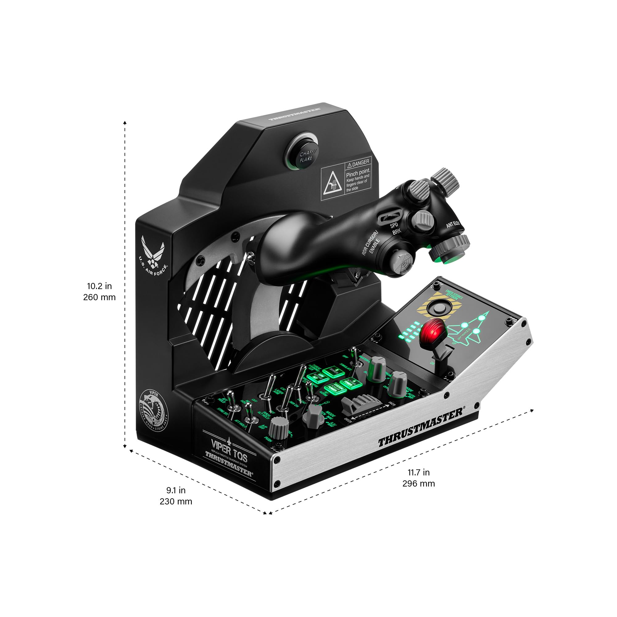 Thrustmaster Viper TQS Mission Pack quadrant PC