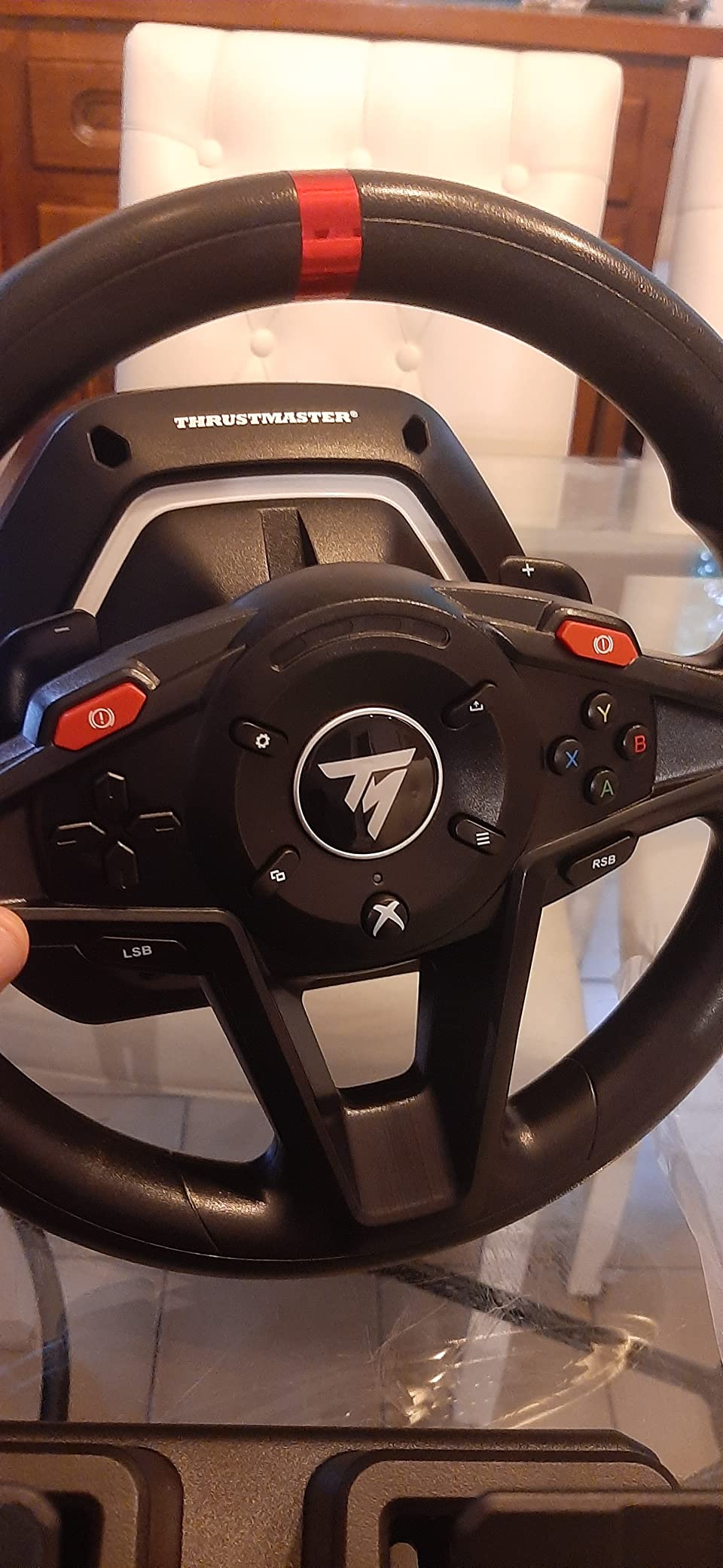 Thrustmaster T128 volant retour de force Xbox/PC + pédalier