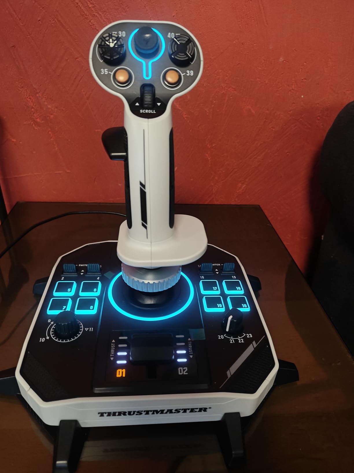 Thrustmaster Sol-R 1 flightstick spatial PC 44 actions