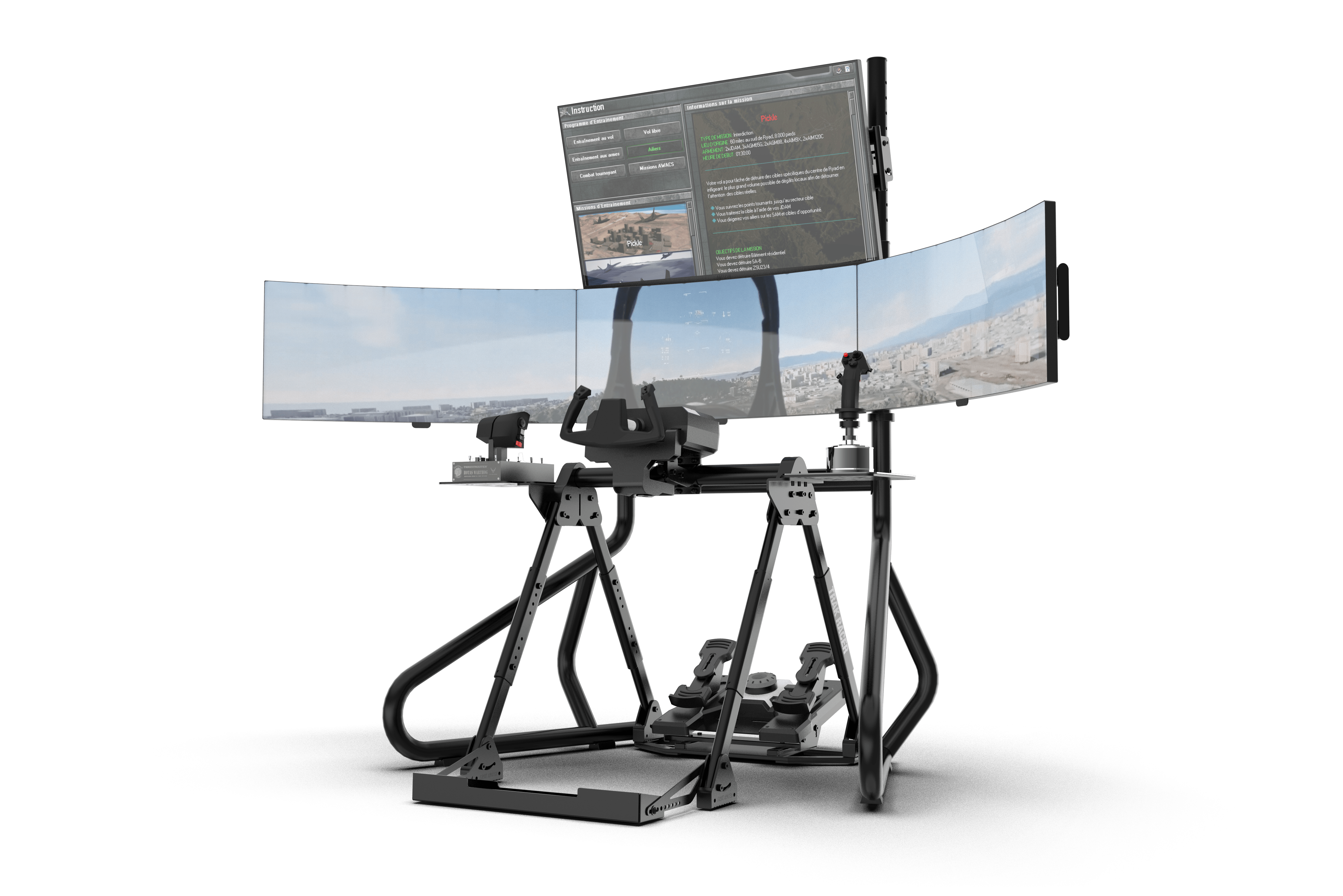 Trak Racer FS3 V2 Stand Simulateur Vol Pliable