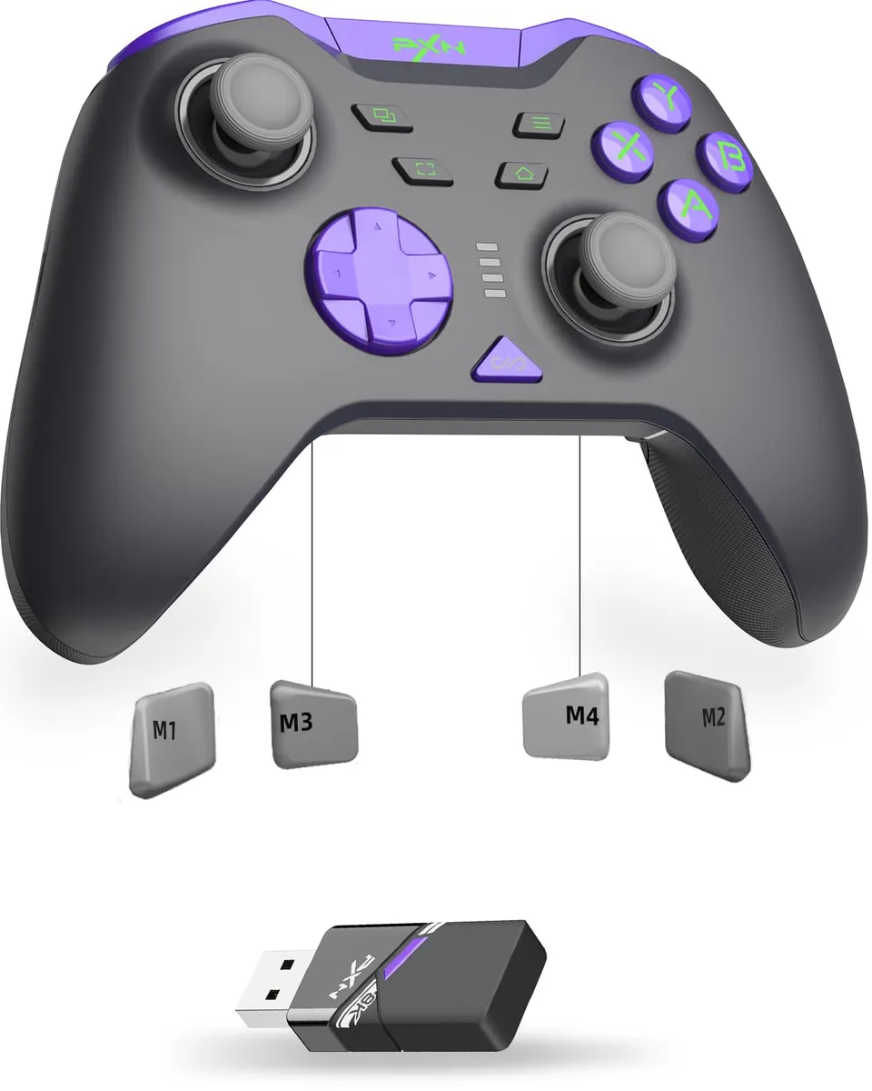 PXN P5 8K manette sans fil PC Switch 2000Hz Hall