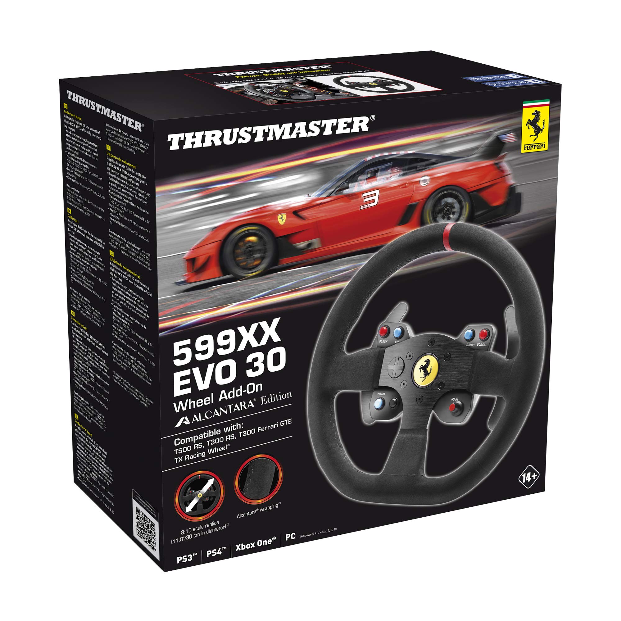 Thrustmaster Ferrari 599XX EVO 30 volant Alcantara
