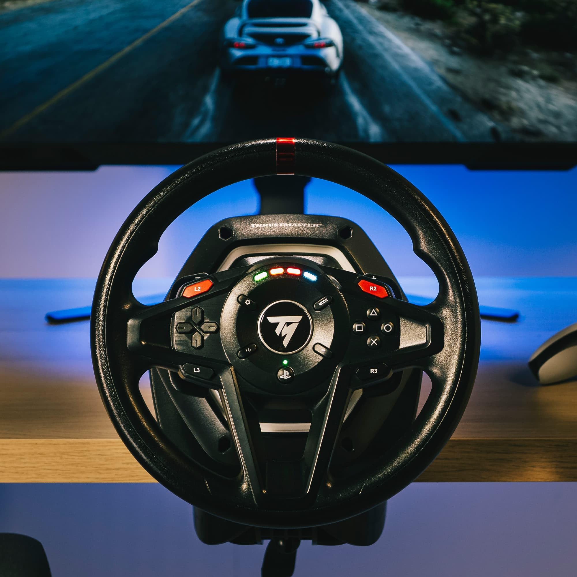 Thrustmaster T128 volant retour de force + pédalier Xbox PC magnétique