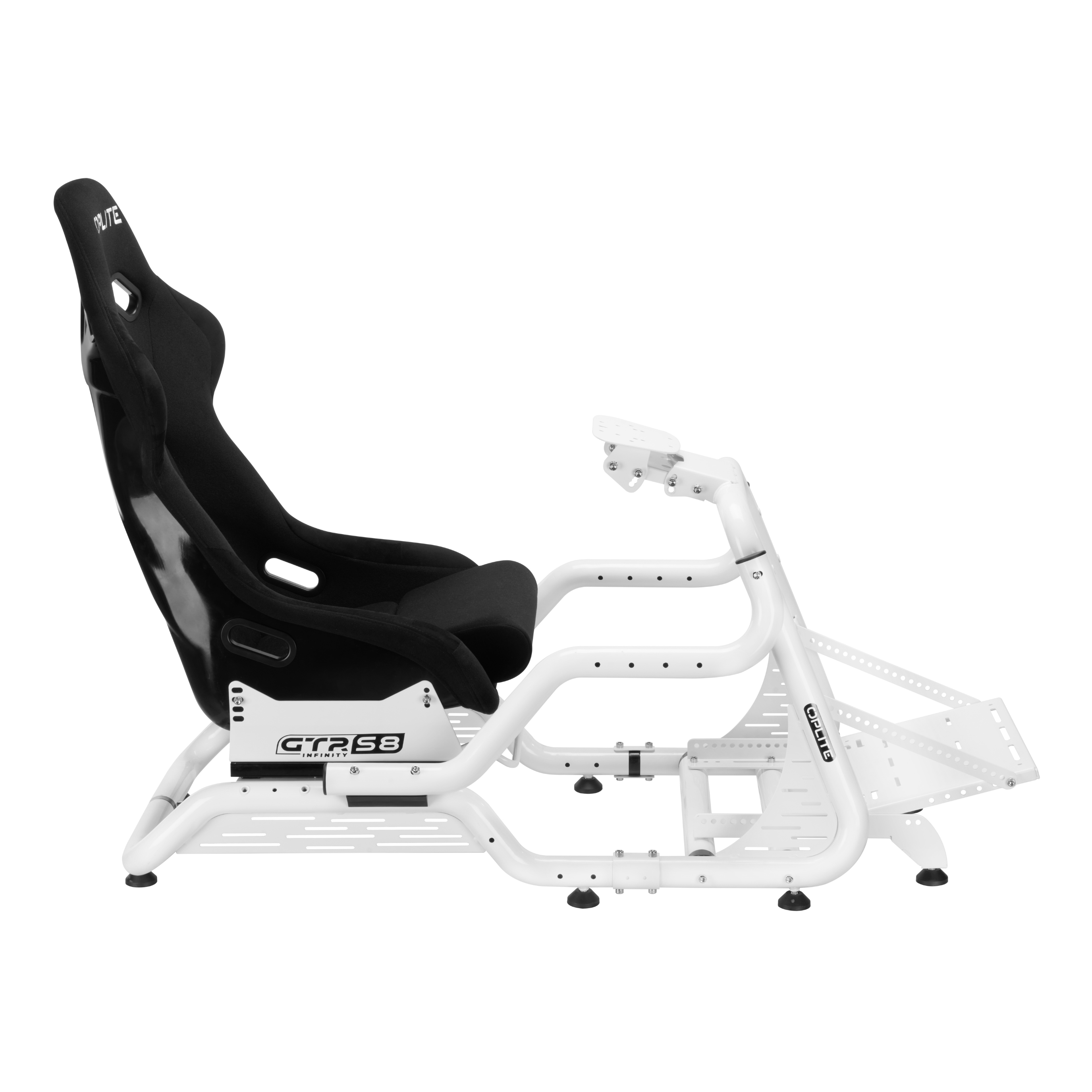 OPLITE GTR S8 Infinity cockpit simracing blanc Force White