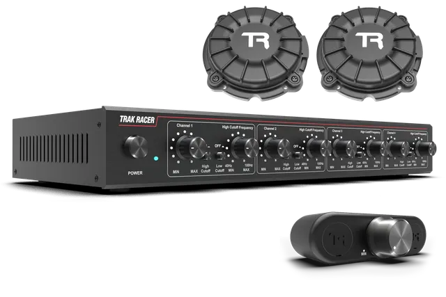 Trak Racer TR80S Amplificateur 4CH 40W Kit 2 Bass Shakers Haptique