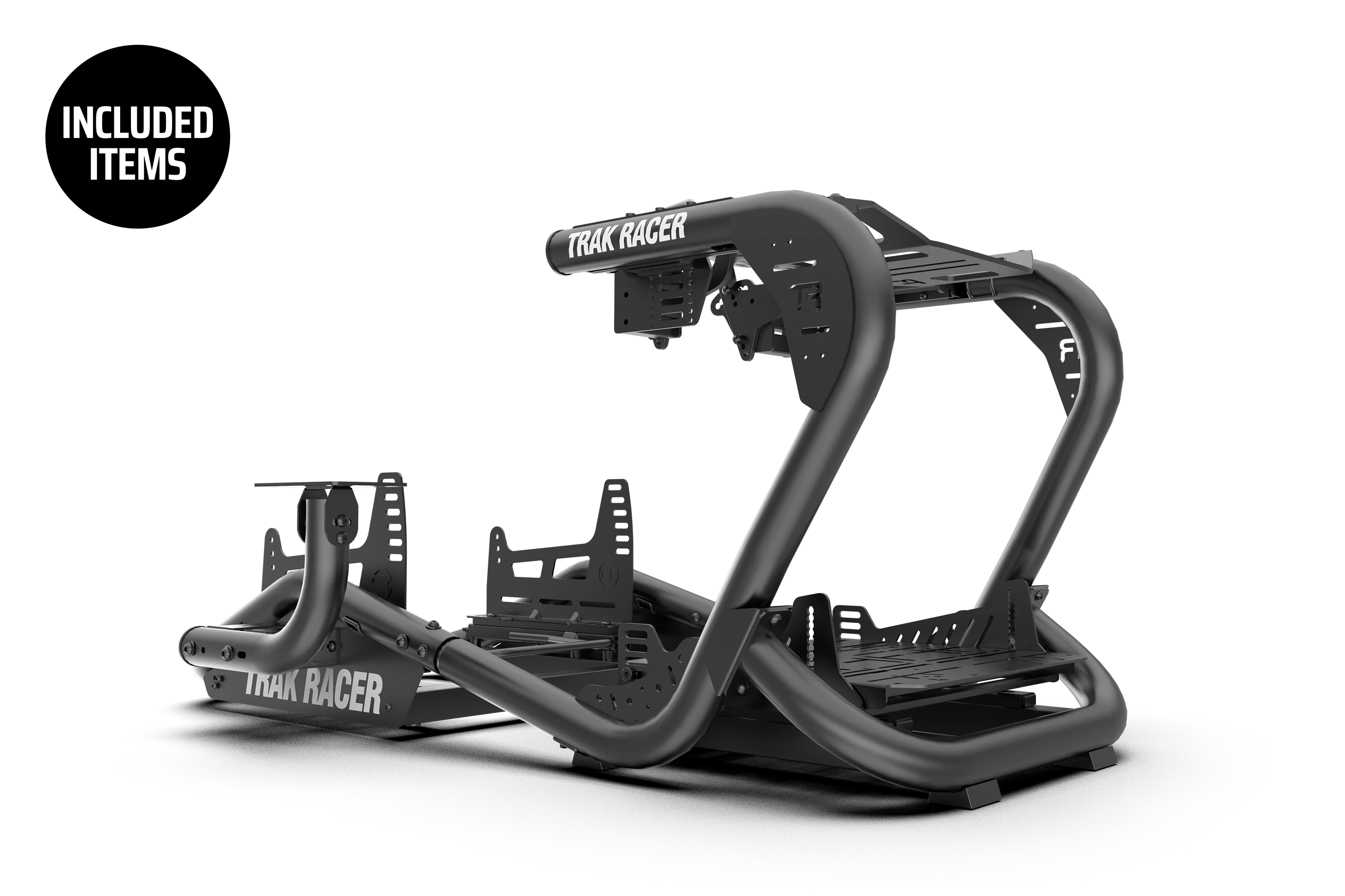 Trak Racer TR8 PRO V2 châssis simulateur noir avec slider siège