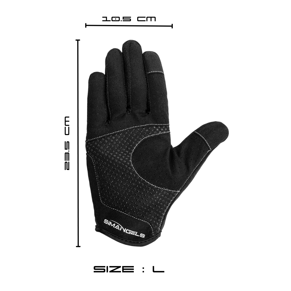 OPLITE Simracing Gloves gants simracing taille L cuir synthétique