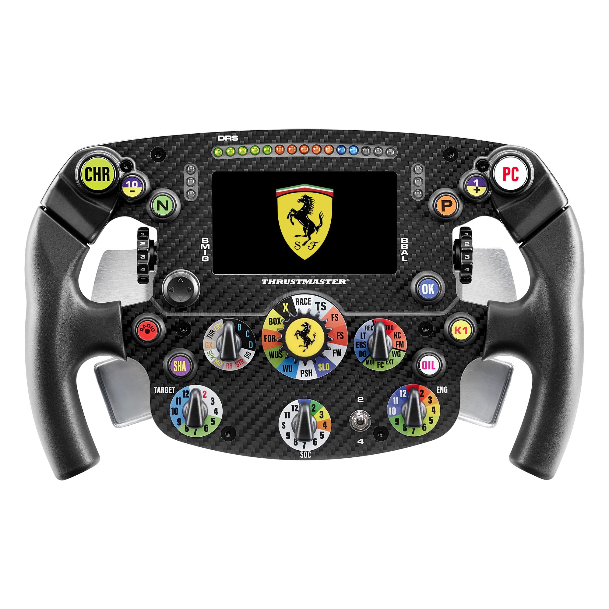 Thrustmaster Formula Ferrari SF25 volant carbone LCD PS5/PC