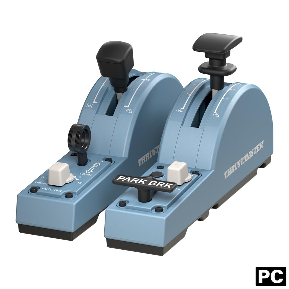 Thrustmaster TCA Quadrant Add-On Airbus Edition manette volets PC