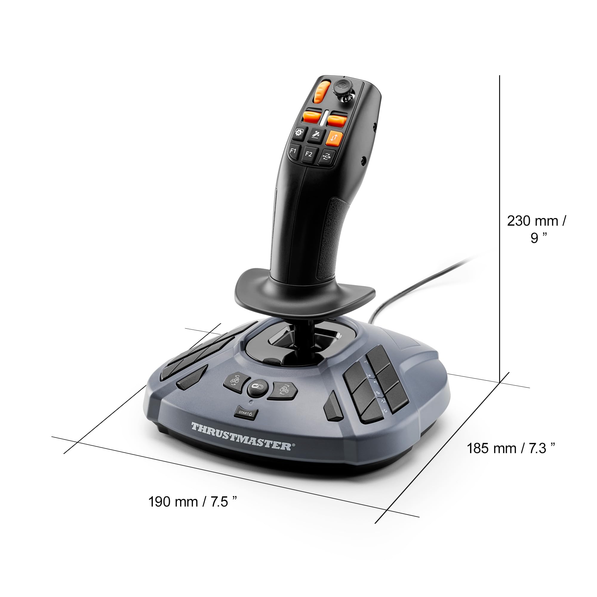 Thrustmaster SimTask FarmStick joystick PC 33 boutons
