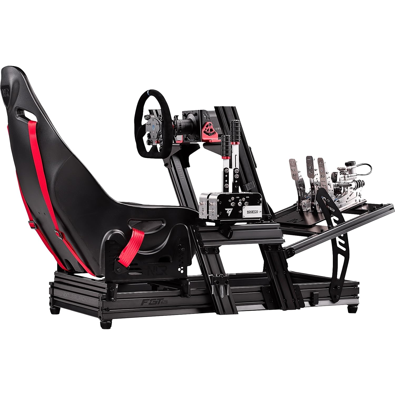 Next Level Racing Elite ES1 siège baquet noir suède