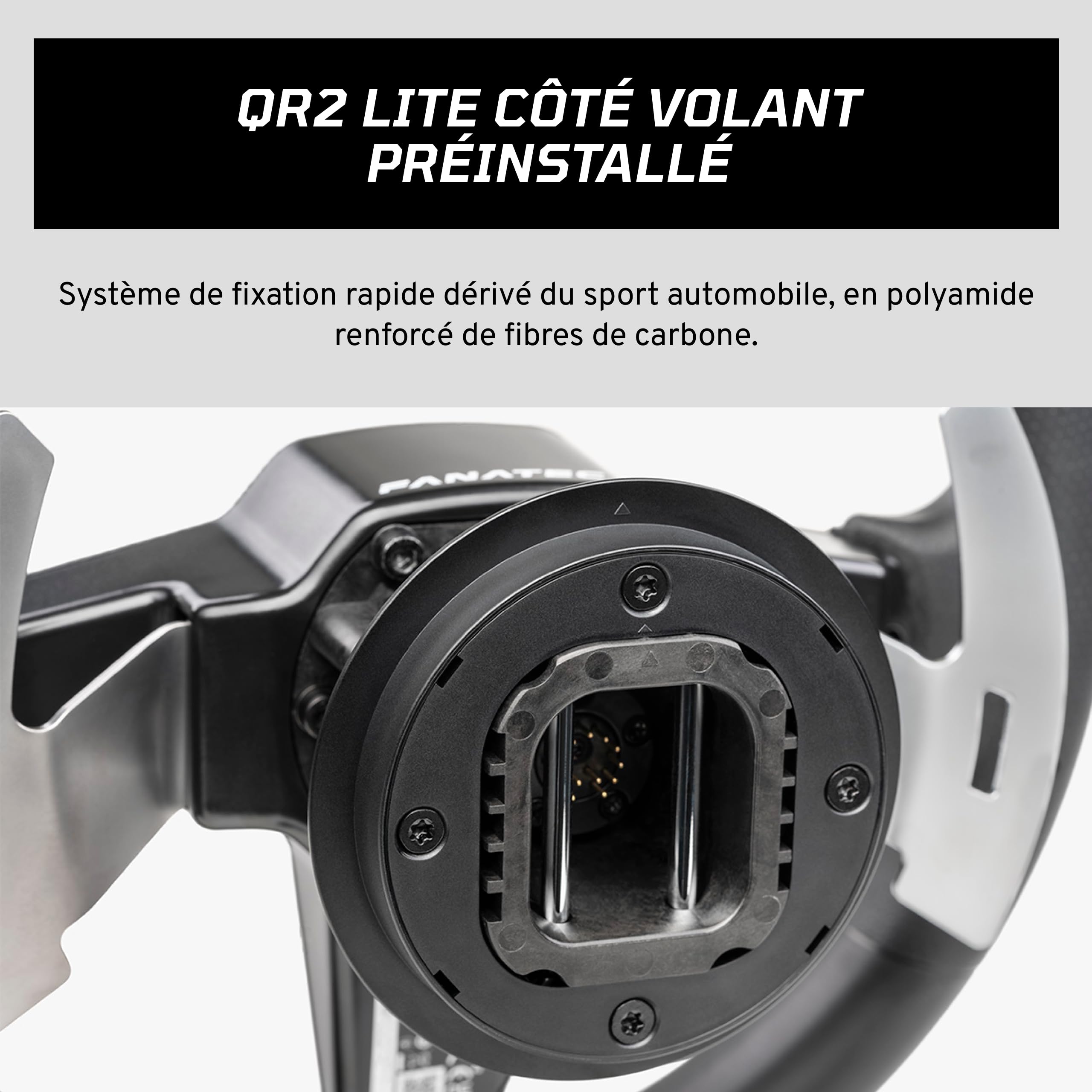 Fanatec CSL P1 V2 volant PC 300mm QR2Lite