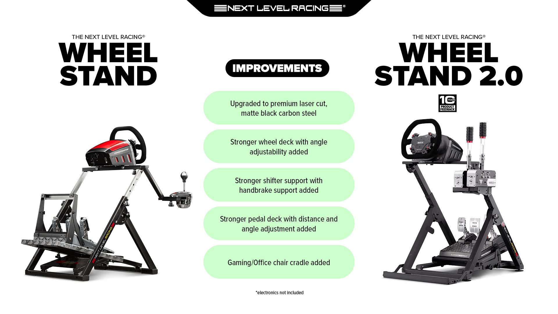 Next Level Racing Wheel Stand 2.0 support volant pliable