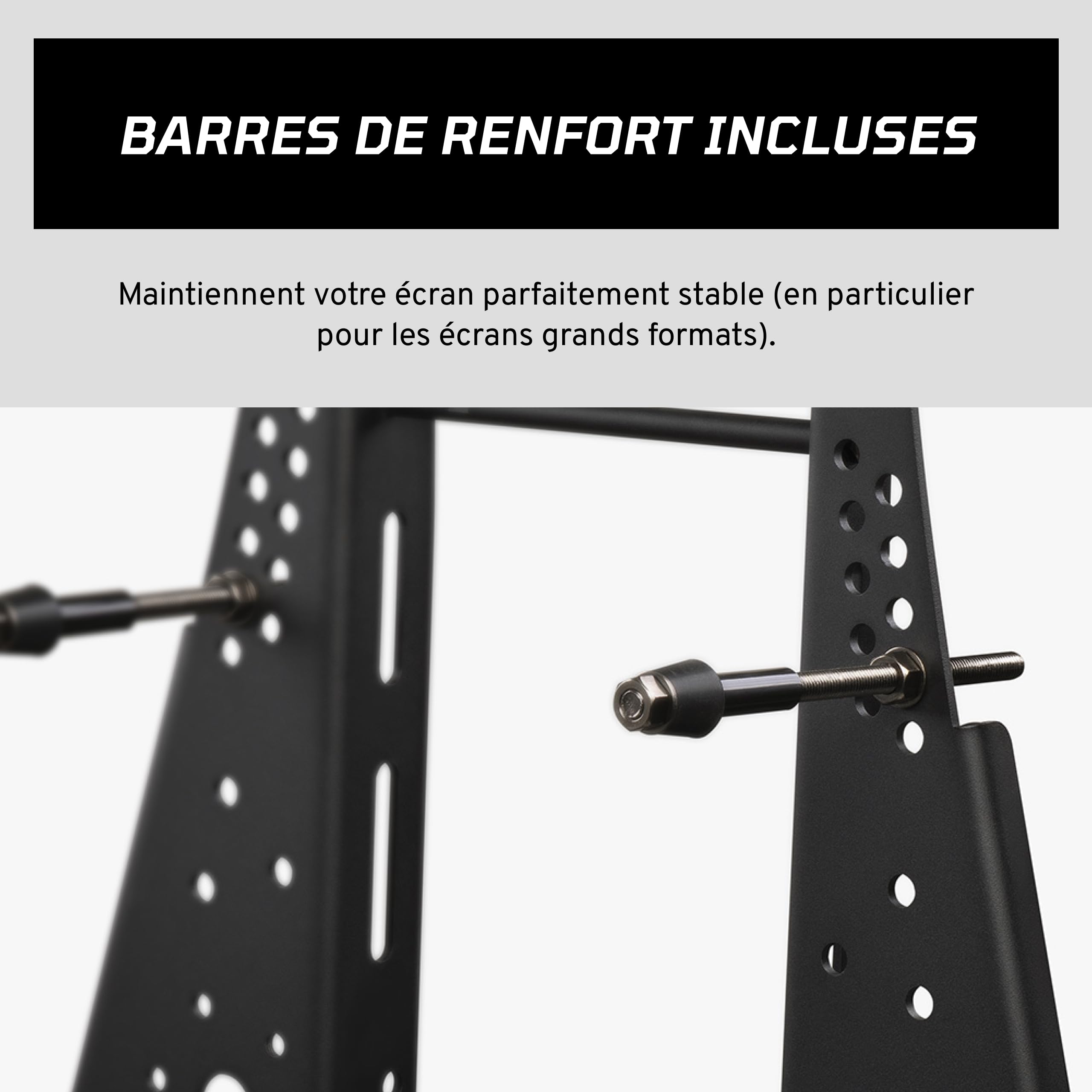 Fanatec CSL Support Écran Cockpit Noir Réglable