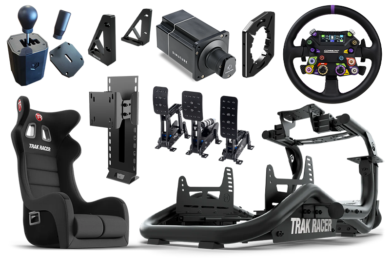 Trak Racer TR8 TR8 Pro bundle simulateur complet prêt à rouler