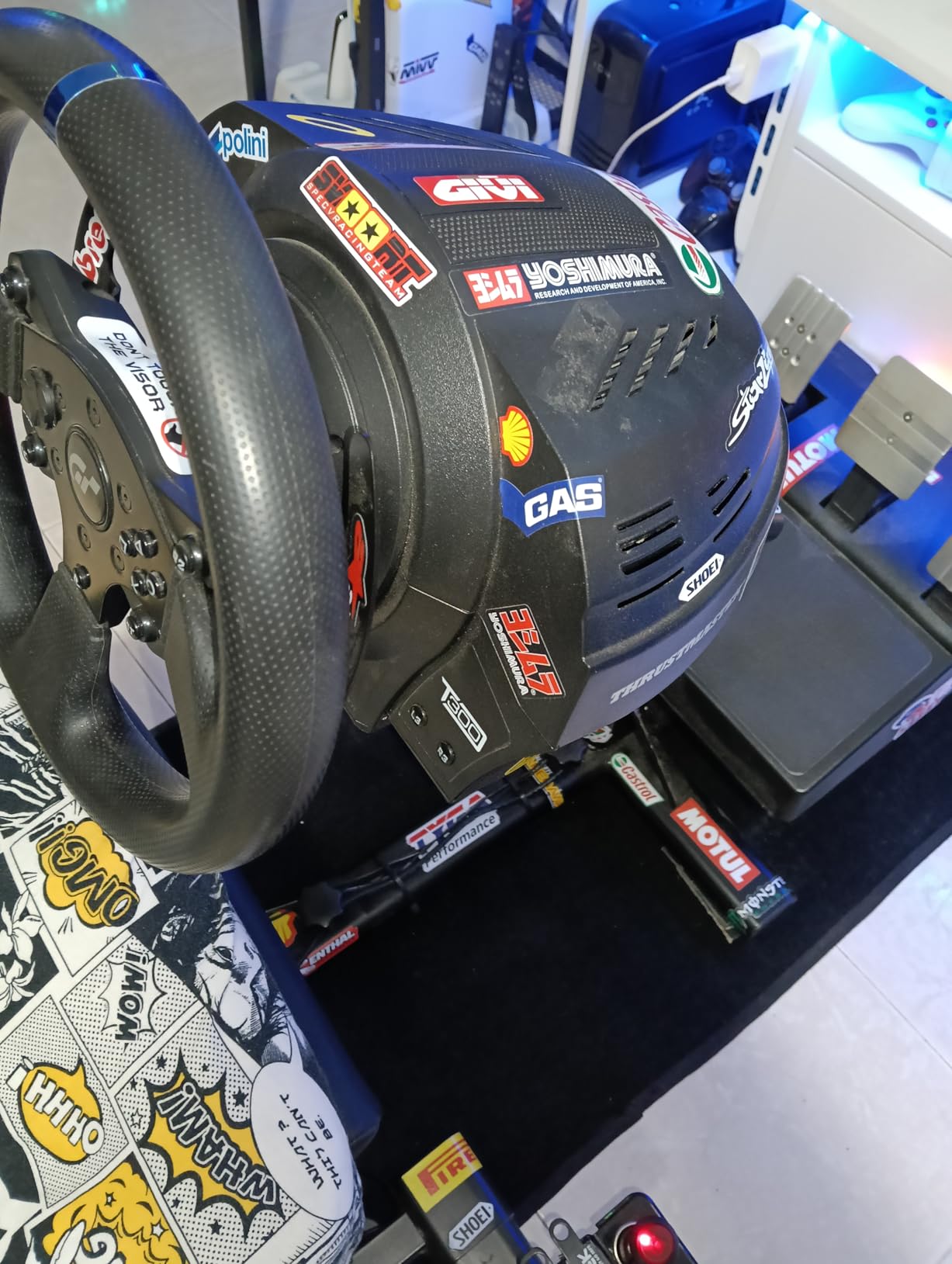 Thrustmaster T300RS GT Volant PS5 PC + Pédalier