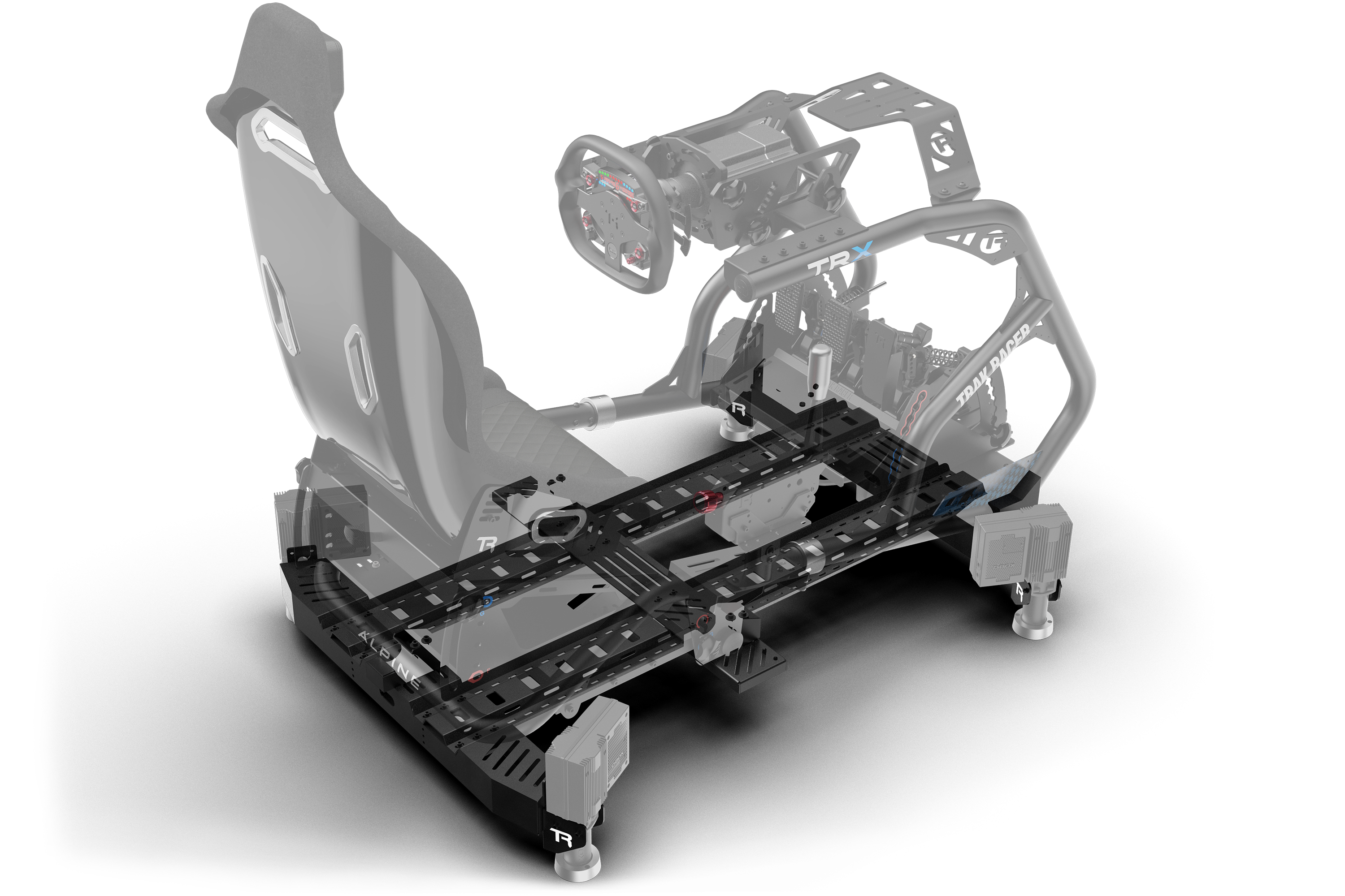 Trak Racer TR160 base plateforme motion D-BOX acier 4 actuateurs