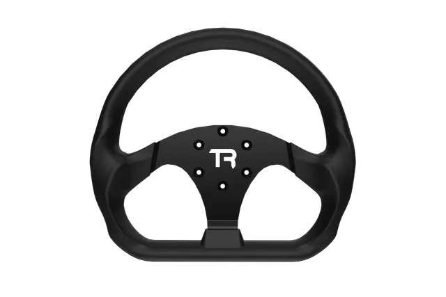 Trak Racer TR80S Volant GT 330mm Méplat Alu Silicone