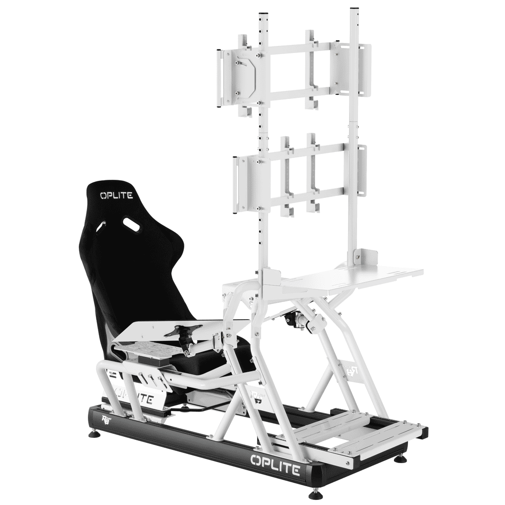 OPLITE R8 Fury cockpit blanc baquet Direct Drive