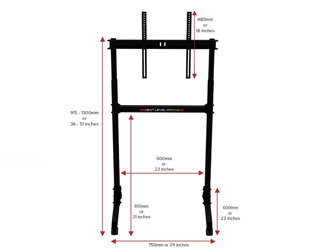 Next Level Racing Elite support écran single 24-85 pouces