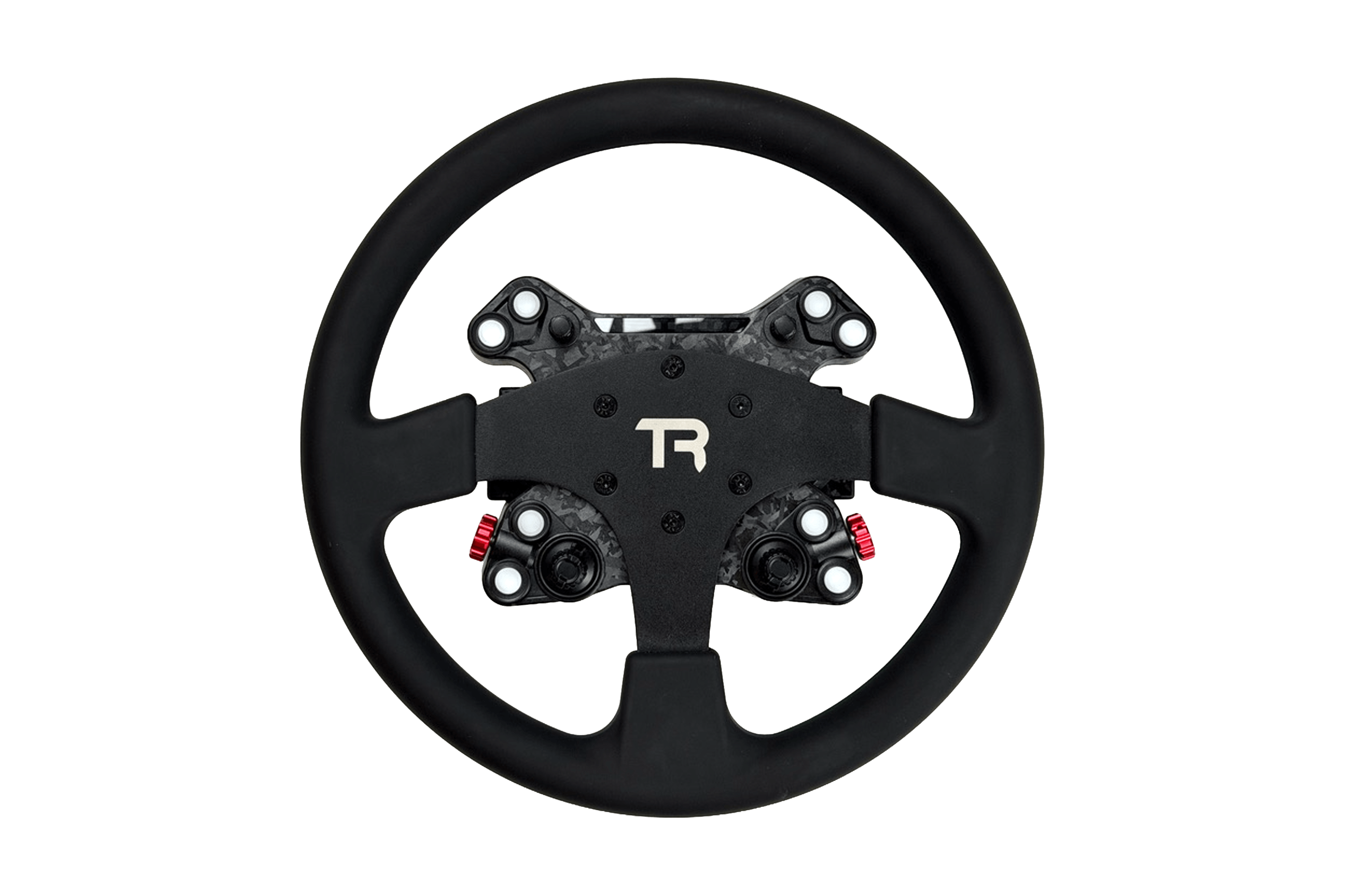 Trak Racer TR80S Volant Rond 330mm Alu Silicone
