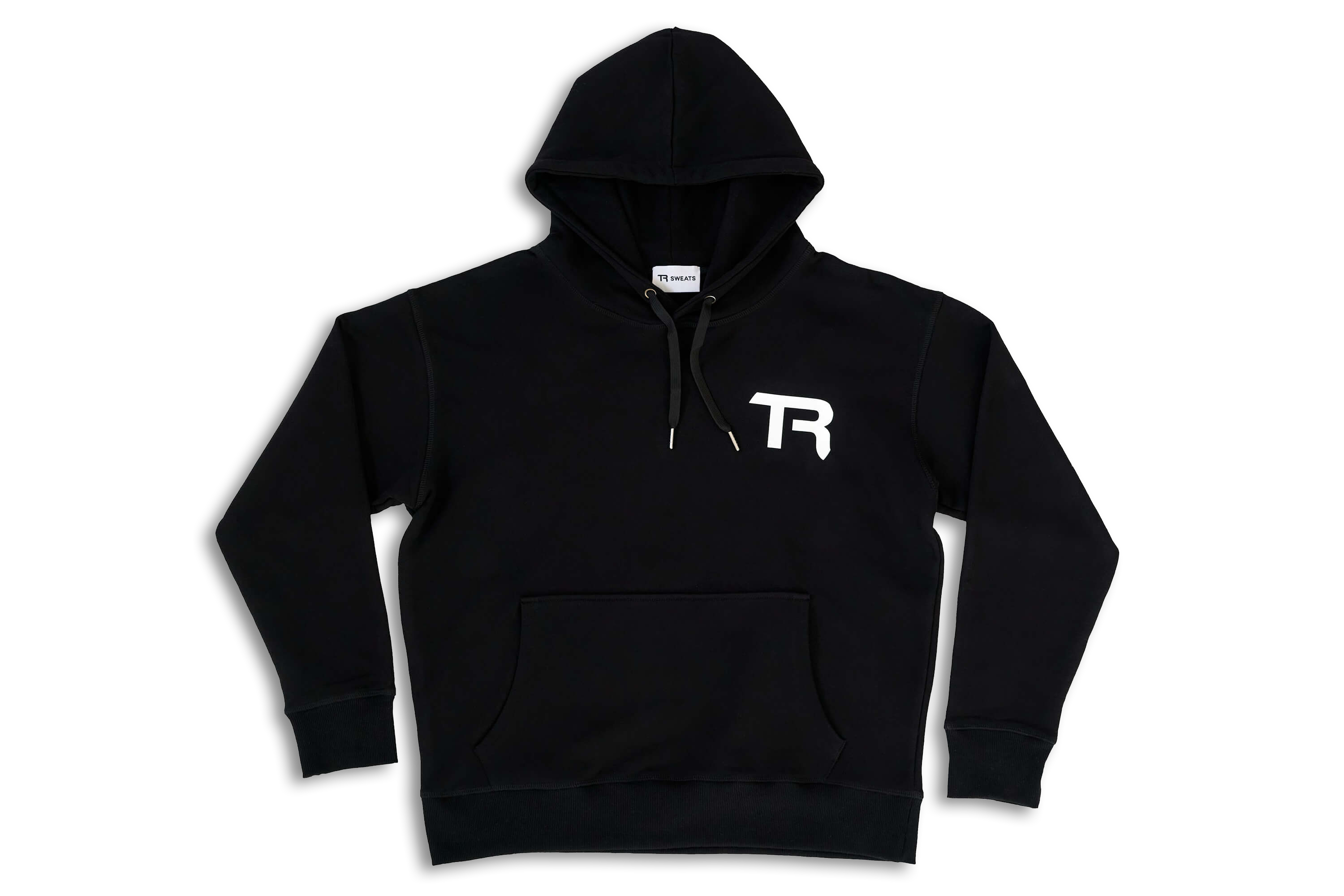 Trak Racer TR Sweat à Capuche Coton Noir Taille M