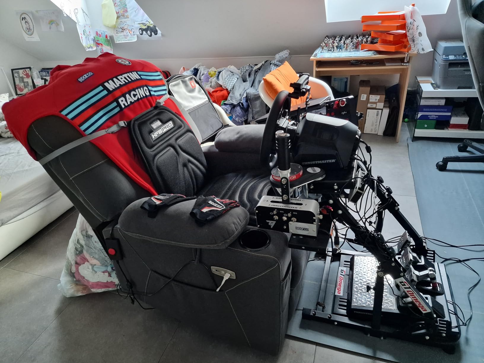 Thrustmaster EVO Racing 32R jante cuir 32 cm PS5 Xbox PC