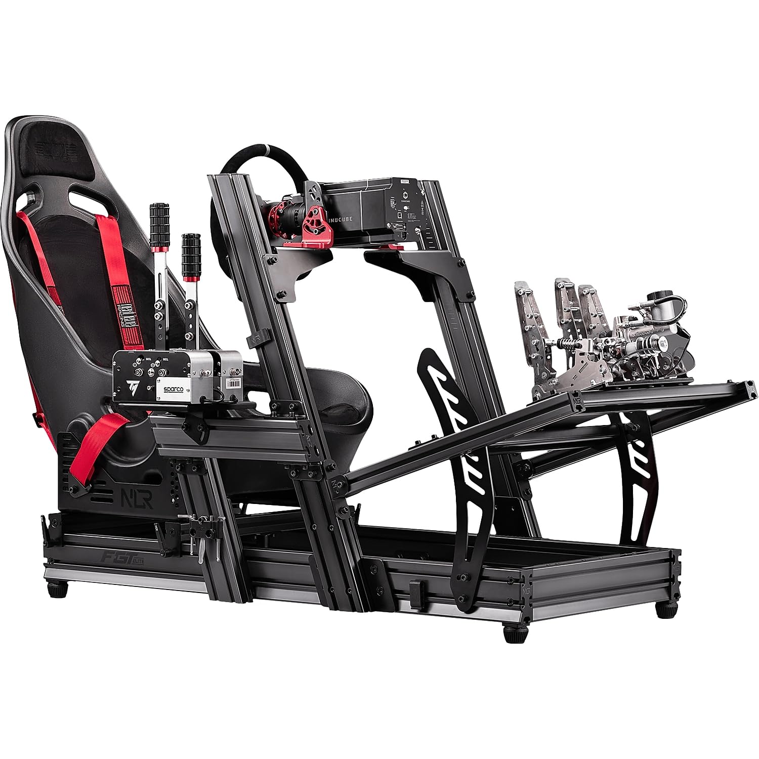 Next Level Racing Elite ES1 siège baquet noir suède