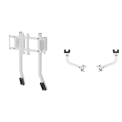 Oplite GTR S8 Bundle Monitor Stand E-Sport + ScreenLock blanc