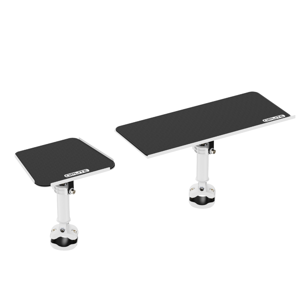 OPLITE R8 S8 plateau clavier souris blanc cockpit