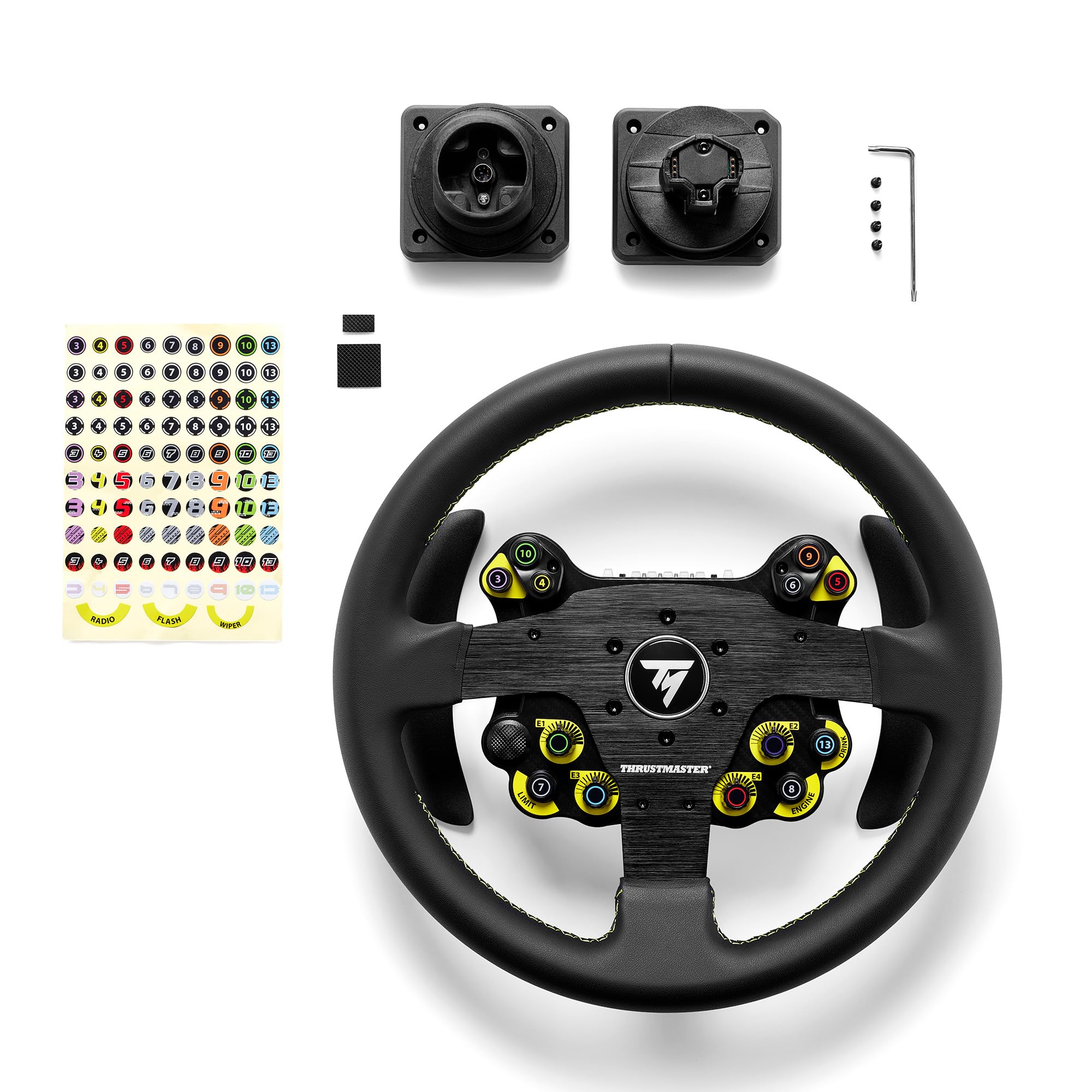 Thrustmaster EVO Racing 32R jante cuir 32 cm PS5 Xbox PC