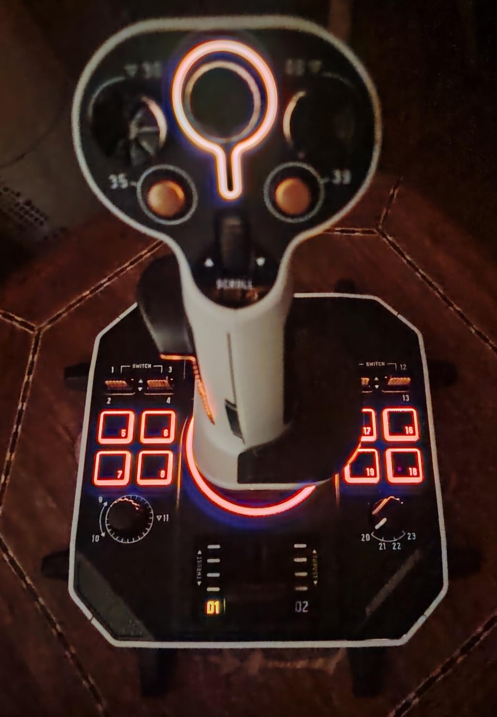 Thrustmaster Sol-R 1 flightstick spatial PC 44 actions