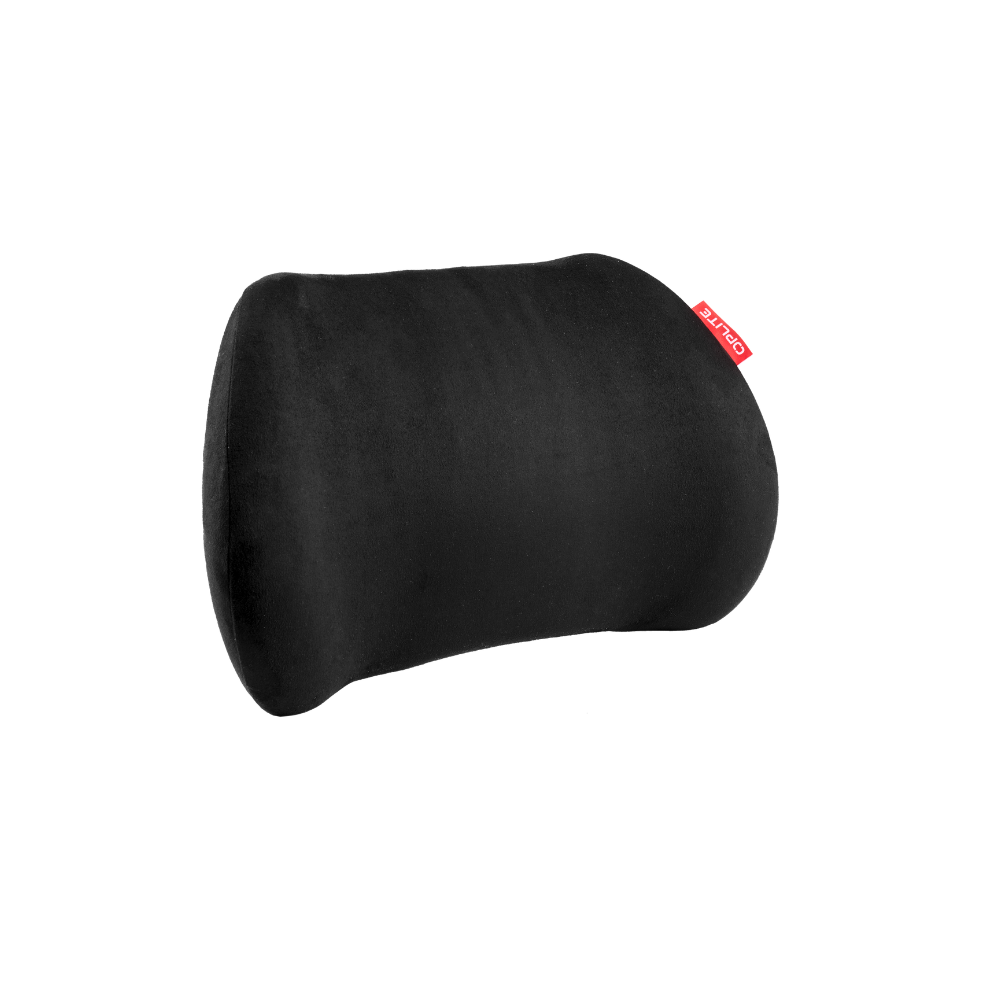 OPLITE coussin lombaire mémoire de forme noir