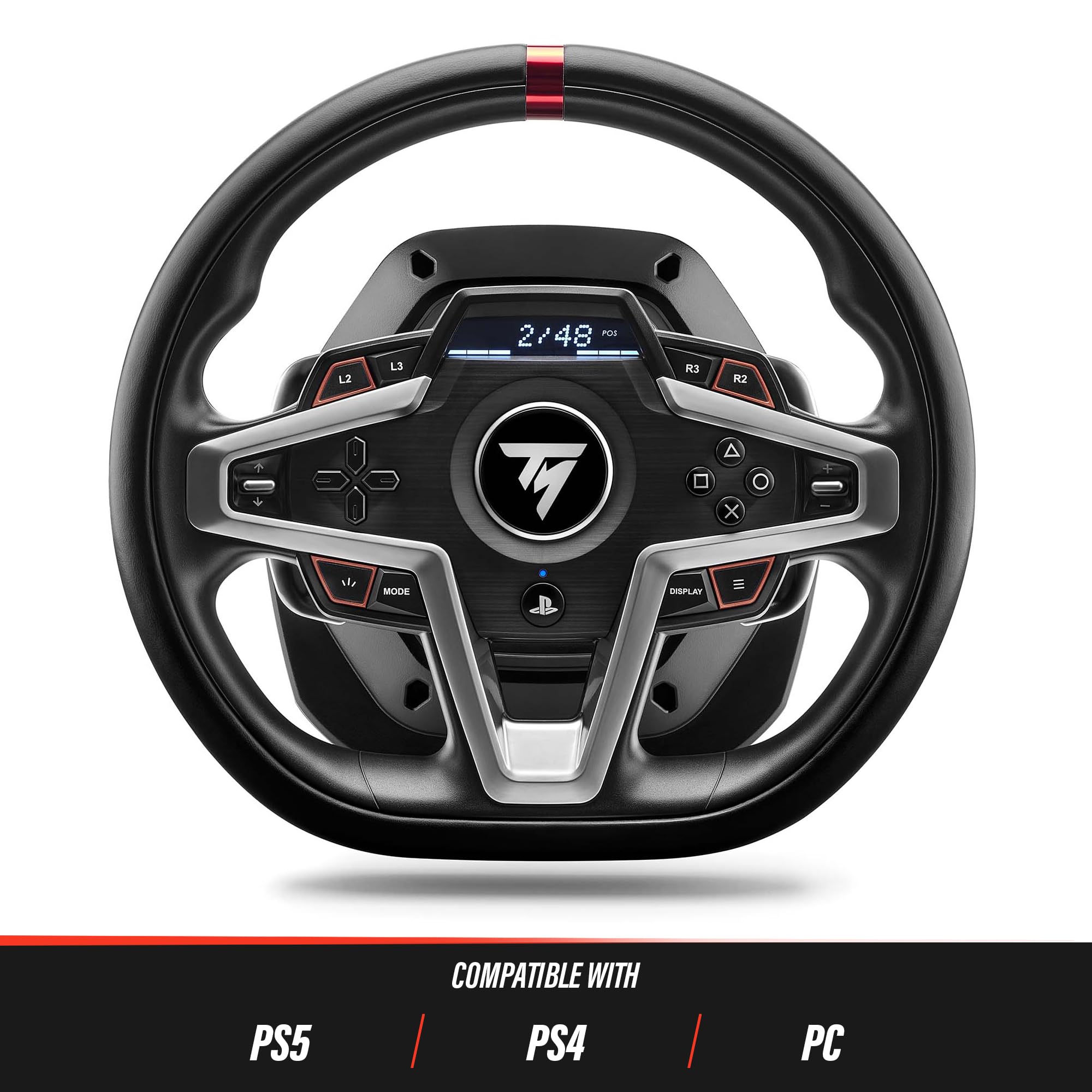Thrustmaster T248 volant retour de force + pédales magnétiques PS5 PC
