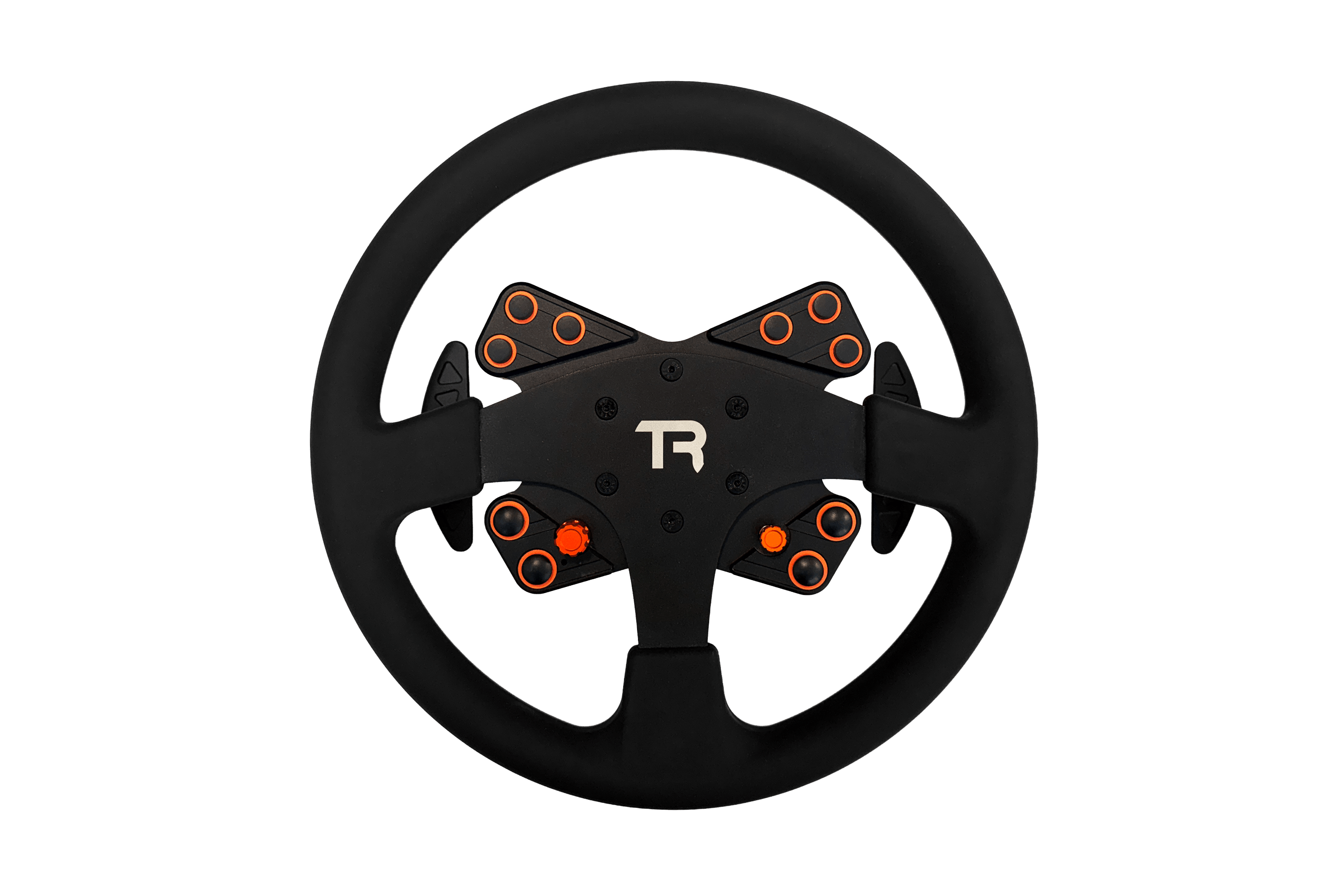 Trak Racer TR80S Volant Rond 330mm Alu Silicone