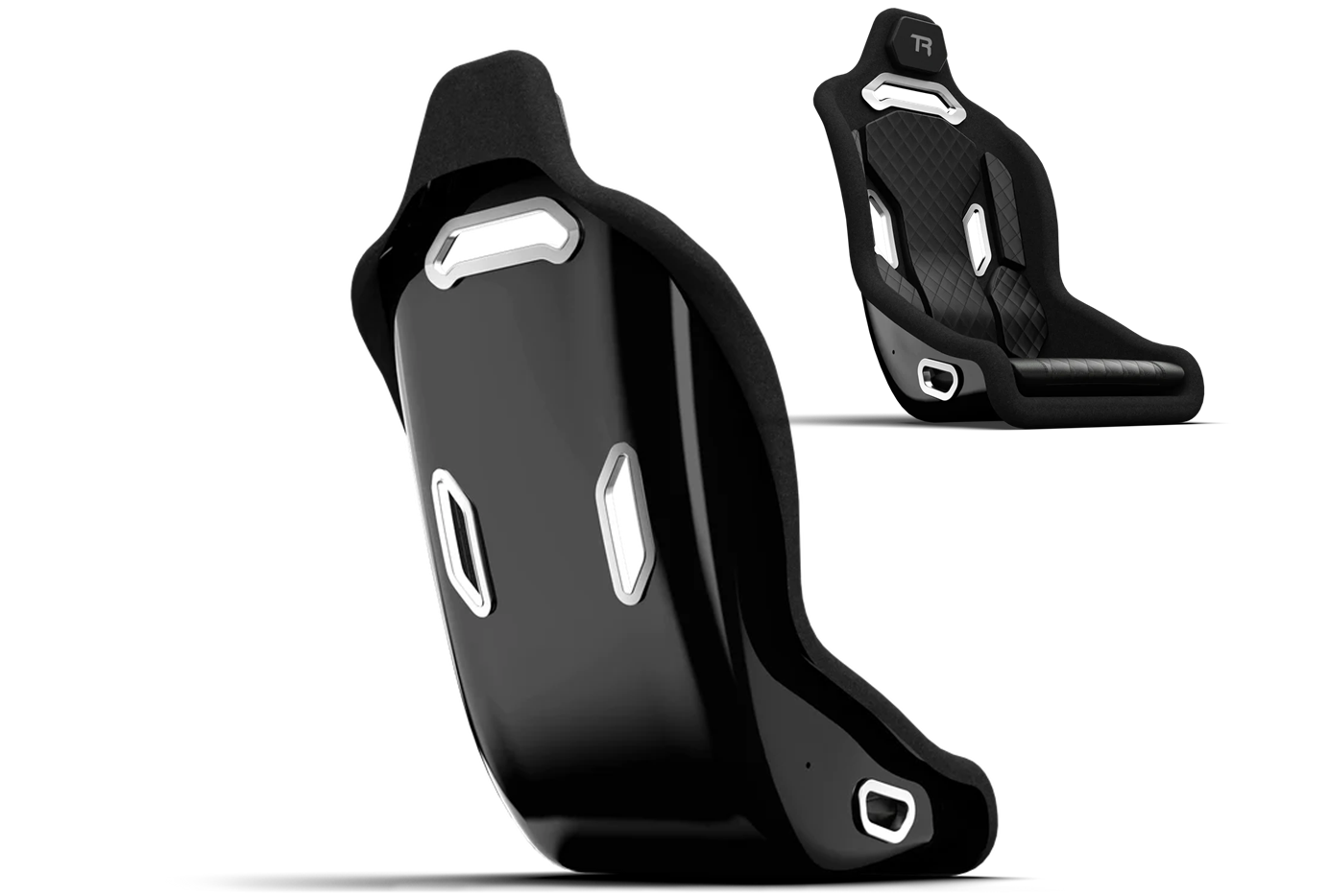 Trak Racer HSX Siège Baquet Fibre Noir Formule / GT