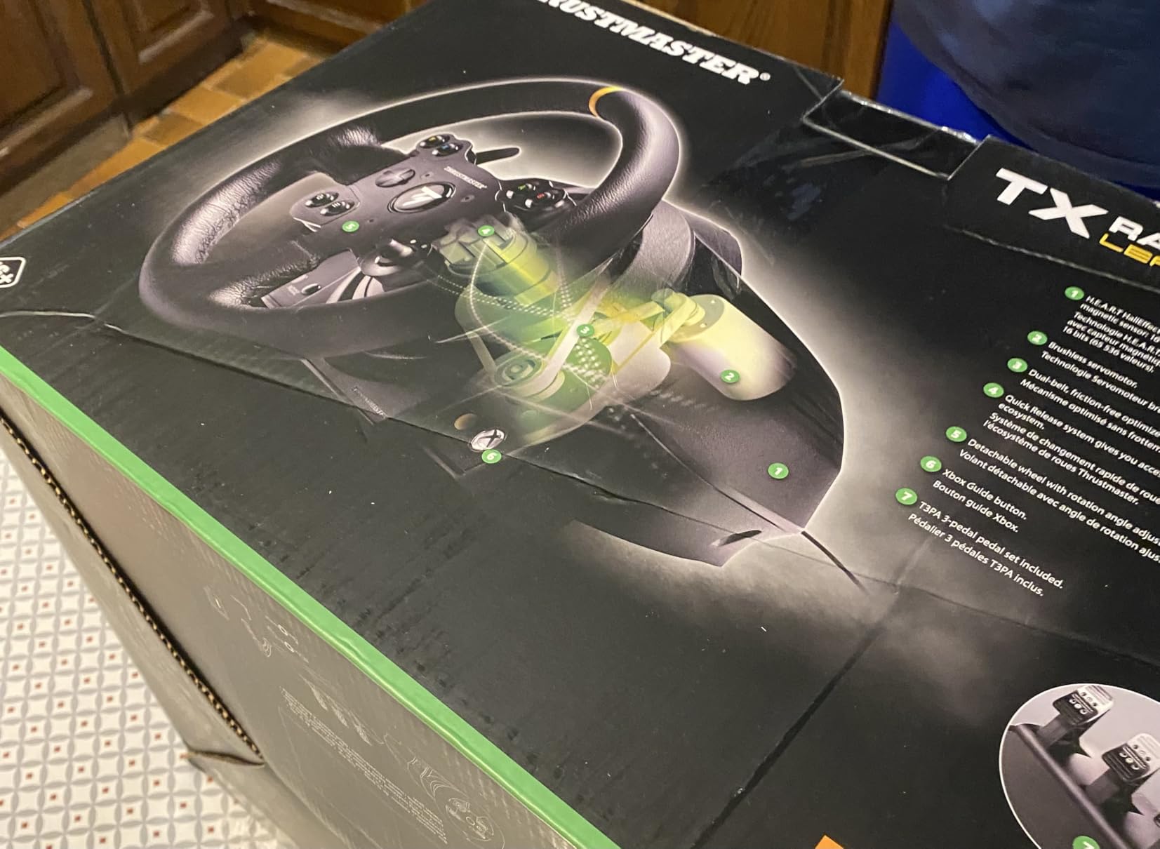 Thrustmaster TX Racing Wheel Leather Edition volant cuir Xbox/PC