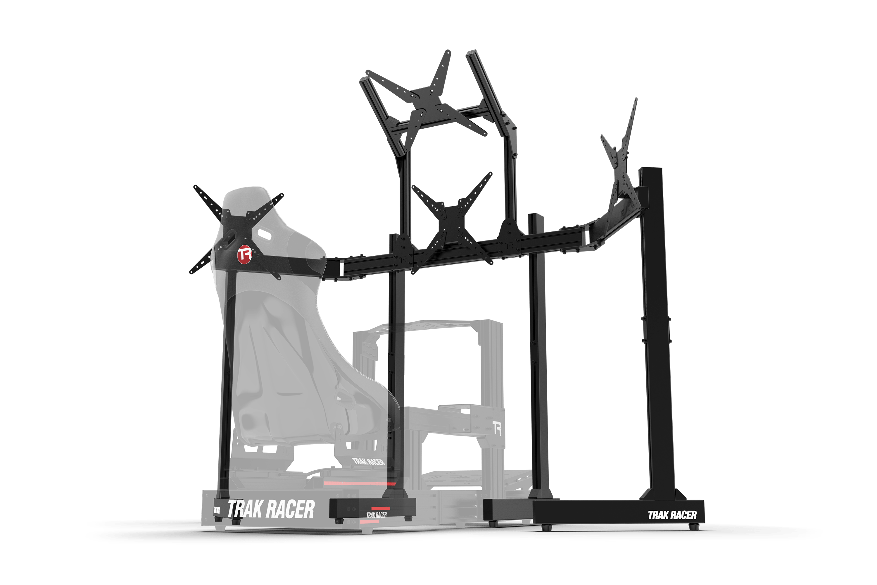 Trak Racer TR80S support 4 écrans 55" autoportant