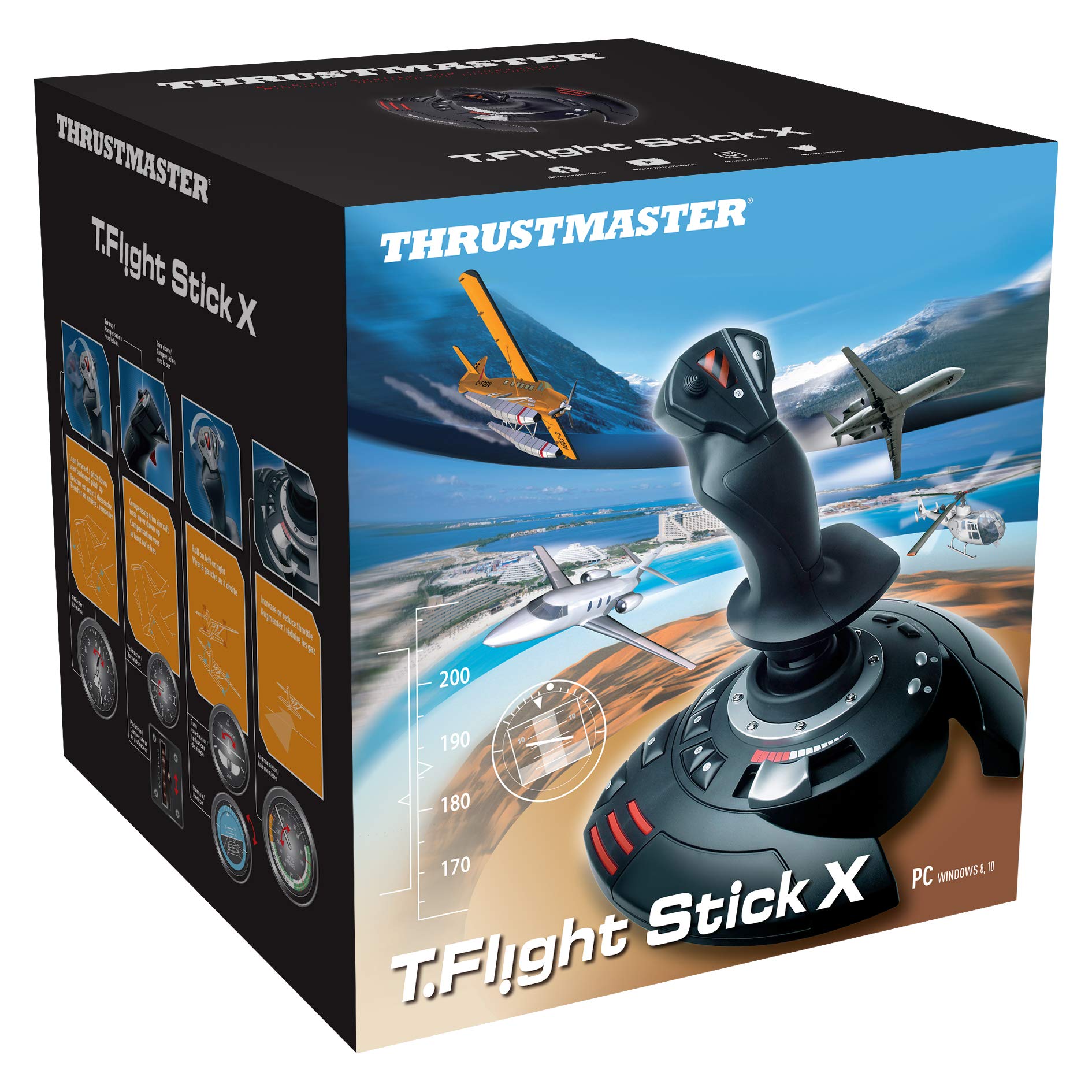 Thrustmaster T.Flight Stick X joystick simulateur vol PC