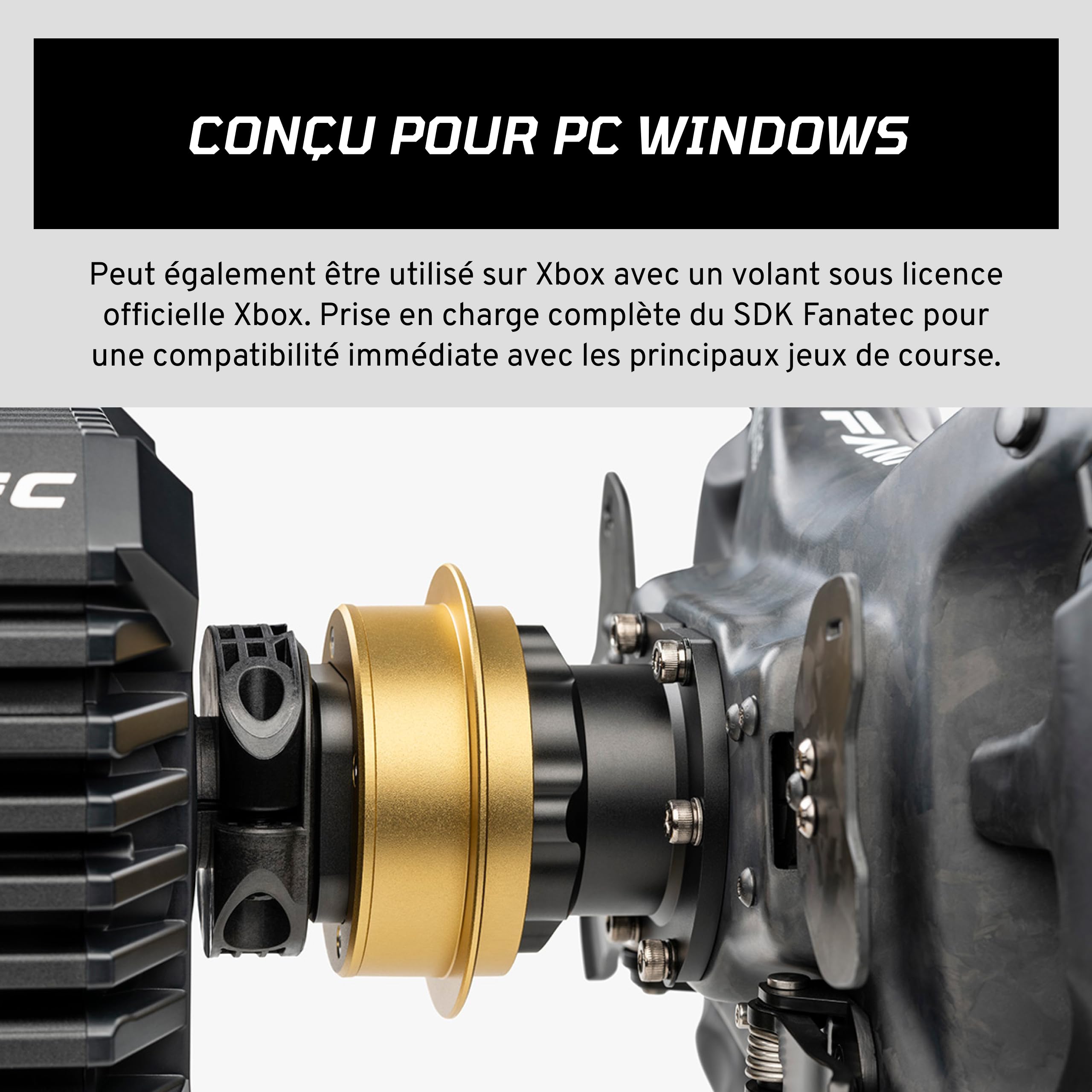 Fanatec CSL DD base direct drive 5 Nm PC QR2