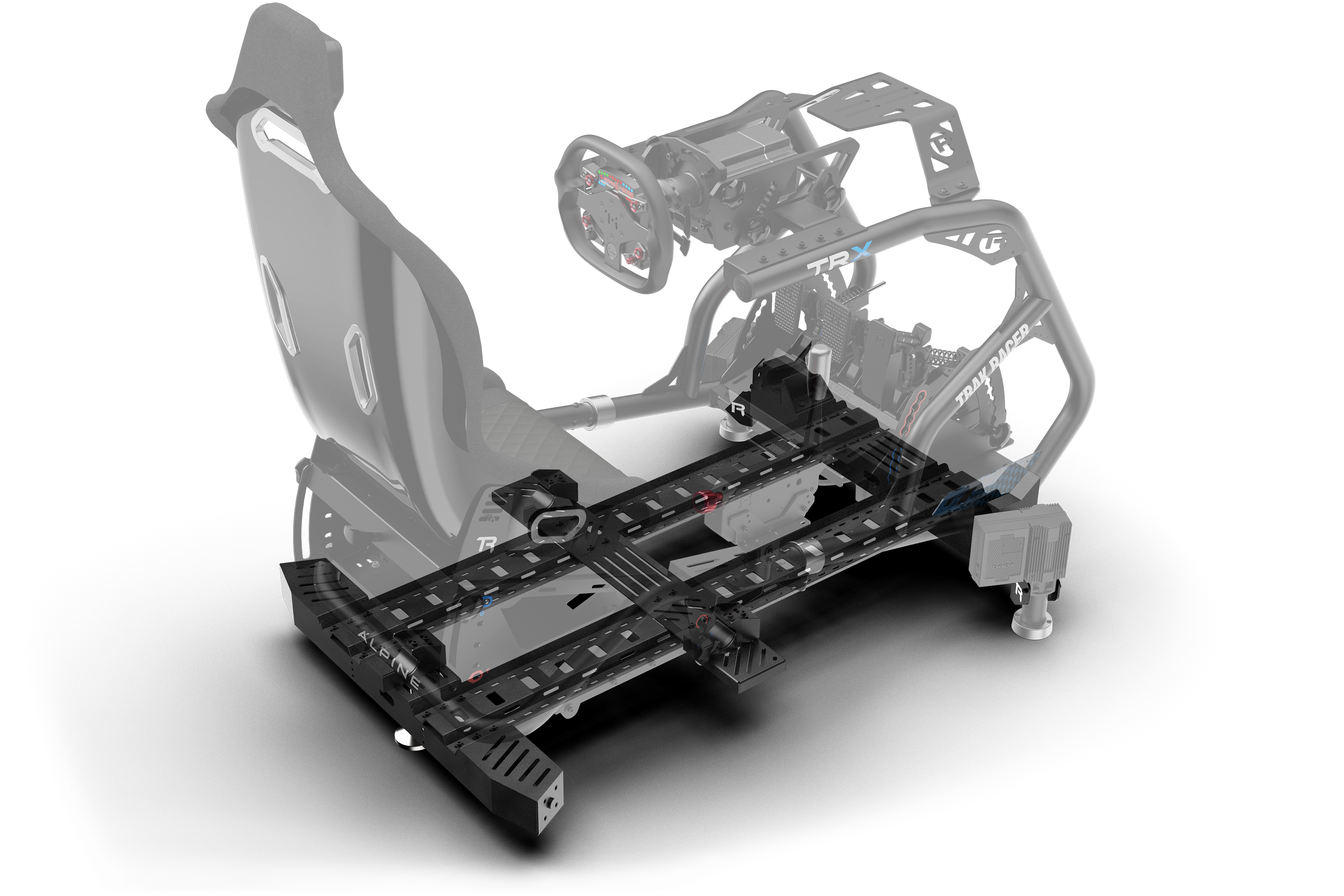 Trak Racer TR160 base plateforme motion D-BOX acier 4 actuateurs
