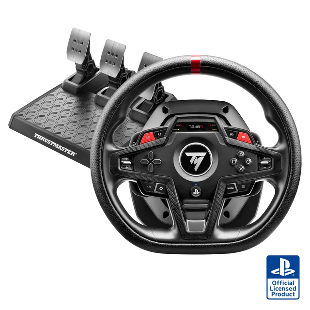 Thrustmaster T248R volant + pédalier T3PM 3,1 Nm PS5 PC