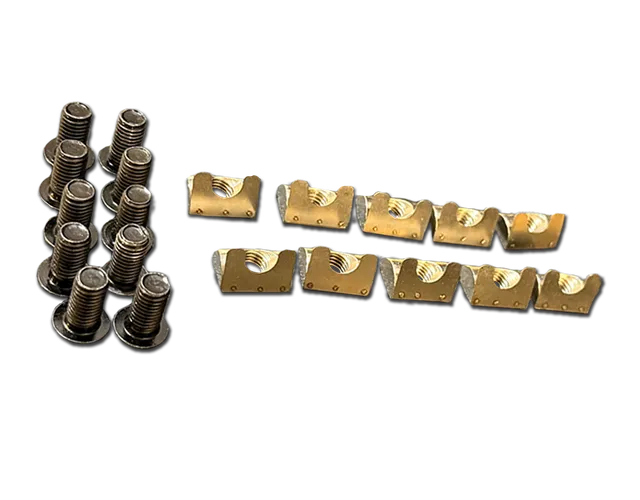 Trak Racer TR80S Vis M8 Écrous T-Slot 8mm Lot de 10