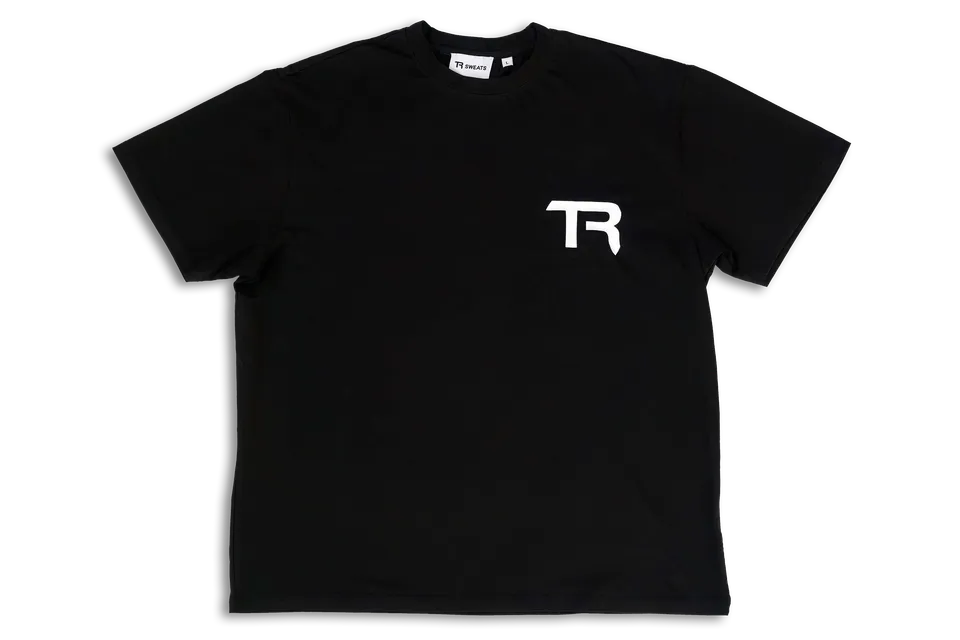Trak Racer TR t-shirt coton noir monogramme